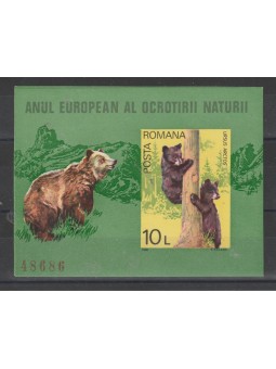 1980 ROMANIA NATURA 1 BF...