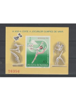 1980 ROMANIA OLIMPIADI DI...