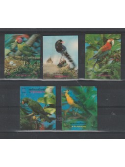 1972 YEMEN SERIE FAUNA...