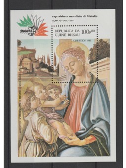 1985 GUINE' BISSAU QUADRI...