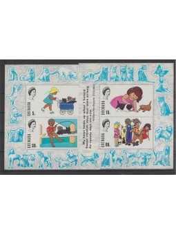 GRENADA 1970 FAUNA GATTI...