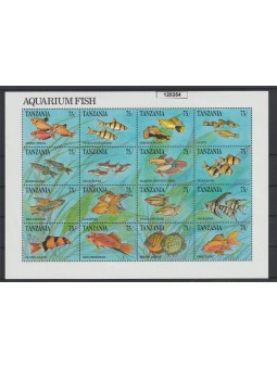 1991 TANZANIA FAUNA PESCI...