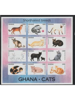 GHANA 1994 FAUNA GATTI...