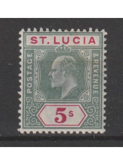 ST LUCIA 1904-05 - 5 s....