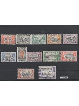 NIGERIA 1953 DEFINITIVA...