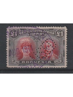 RHODESIA 1910 GIORGIO V° 1...