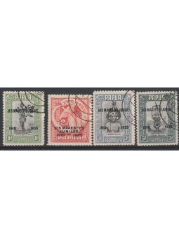 PAPUA 1935 GIUBILEO GIORGIO...