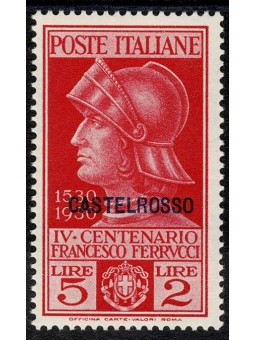 1930 CASTELROSSO LIRE 5 + 2...
