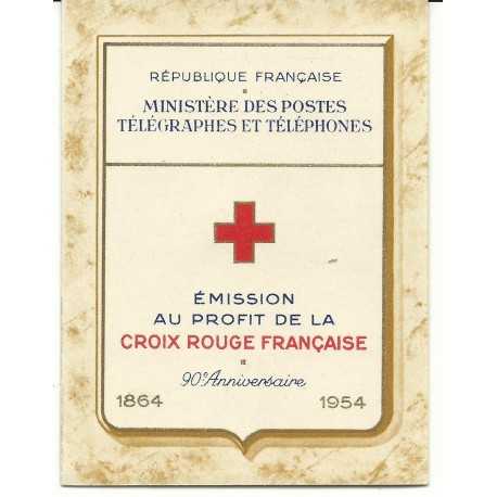 1954 FRANCIA FRANCE LIBRETTO CROCE ROSSA CROIX ROUGE - L1006 - MNH MF23895
