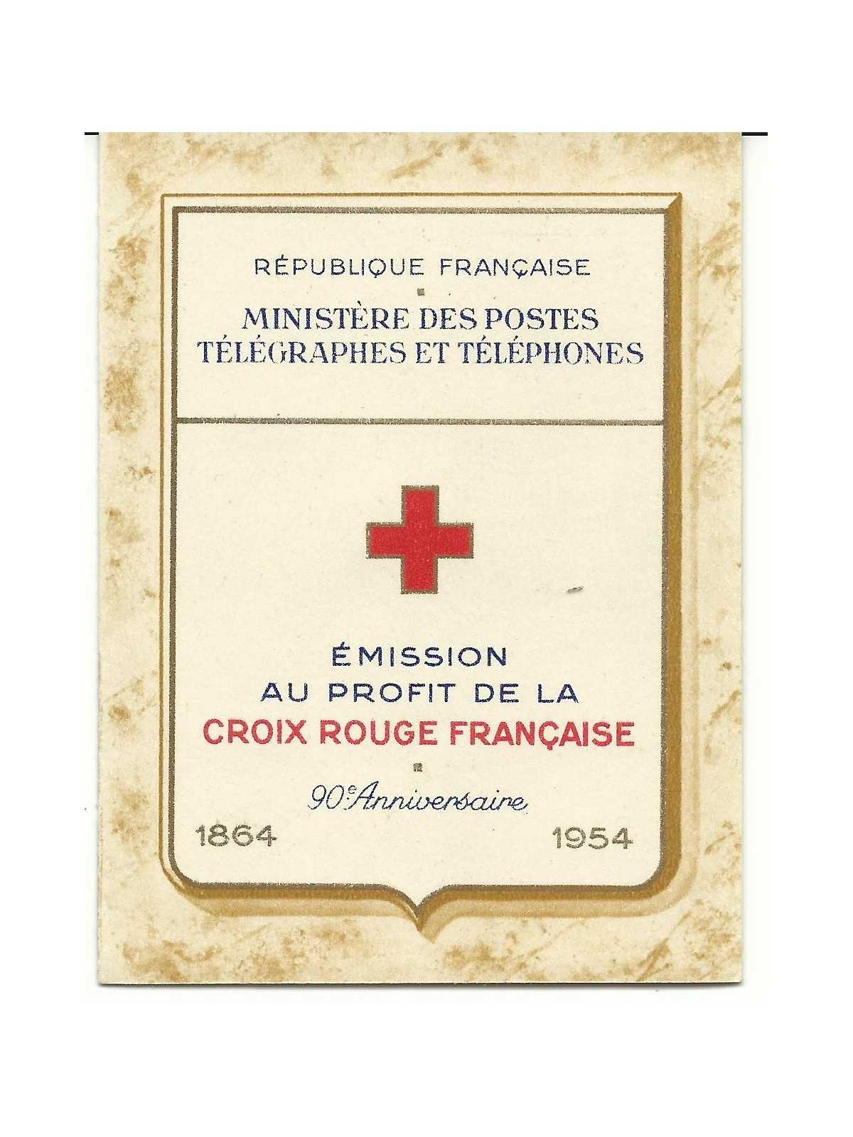 1954 FRANCIA FRANCE LIBRETTO CROCE ROSSA CROIX ROUGE - L1006 - MNH MF23895 1954 FRANCIA FRANCE LIBRETTO CROCE ROSSA CROIX ROUGE - L1006 - MNH MF23895