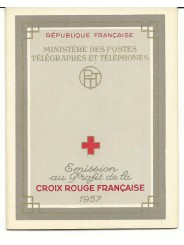 1957 FRANCIA FRANCE LIBRETTO CROCE ROSSA CROIX ROUGE - L1140 - MNH MF23896