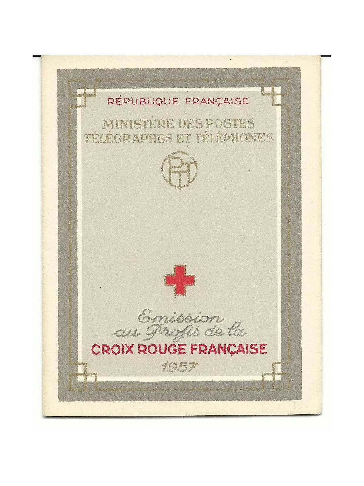 1957 FRANCIA FRANCE LIBRETTO CROCE ROSSA CROIX ROUGE - L1140 - MNH MF23896 1957 FRANCIA FRANCE LIBRETTO CROCE ROSSA CROIX ROUGE - L1140 - MNH MF23896