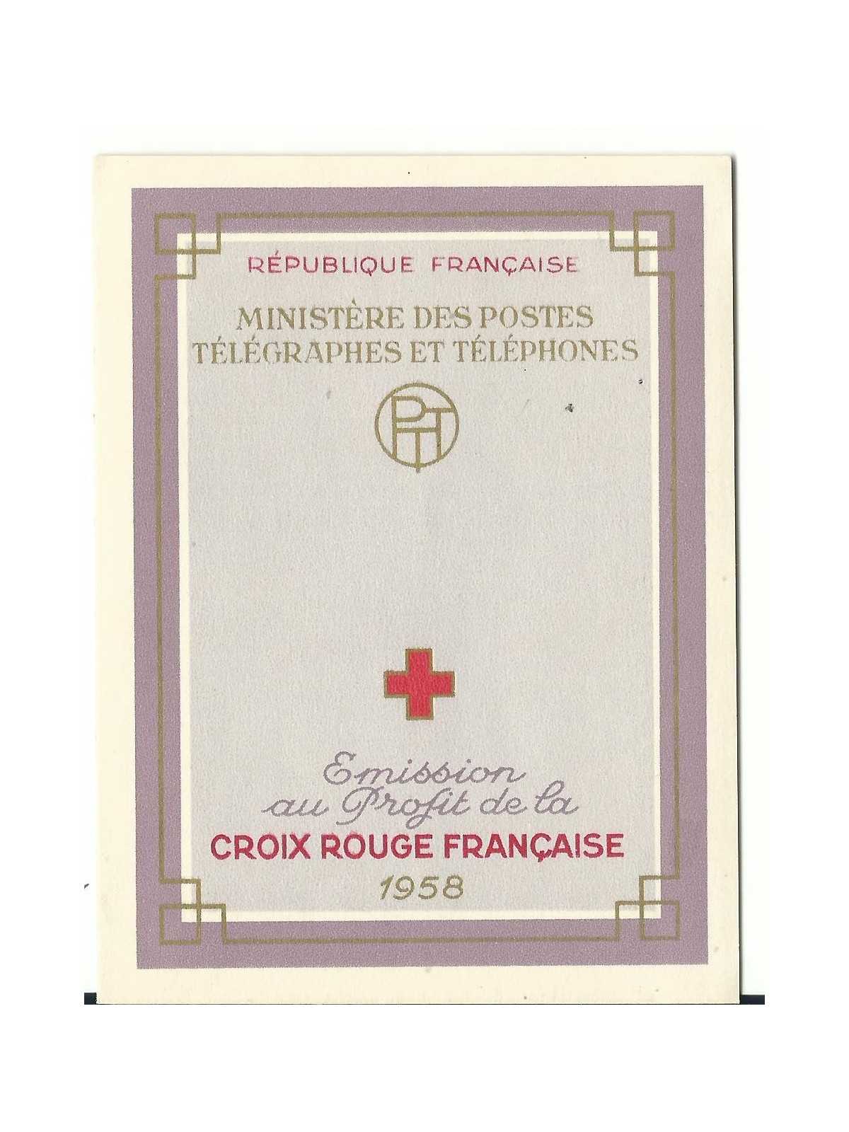 1958 FRANCIA FRANCE LIBRETTO CROCE ROSSA CROIX ROUGE - L1187 - MNH MF23897 1958 FRANCIA FRANCE LIBRETTO CROCE ROSSA CROIX ROUGE - L1187 - MNH MF23897