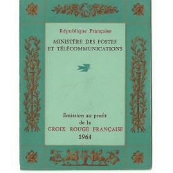 1964 FRANCIA FRANCE LIBRETTO CROCE ROSSA CROIX ROUGE - L1433 - MNH MF23903