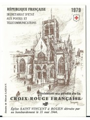 1979 FRANCIA FRANCE LIBRETTO CROCE ROSSA - L 2070 - NUOVO MF23916