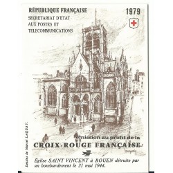 1979 FRANCIA FRANCE LIBRETTO CROCE ROSSA - L 2070 - NUOVO MF23916