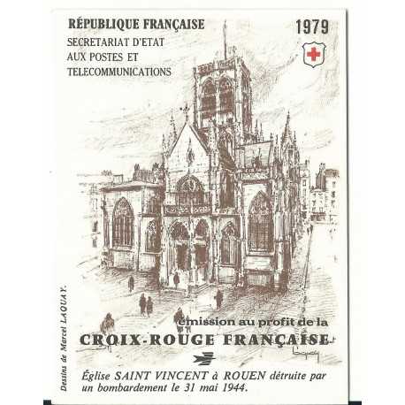 1979 FRANCIA FRANCE LIBRETTO CROCE ROSSA - L 2070 - NUOVO MF23916 1979 FRANCIA FRANCE LIBRETTO CROCE ROSSA - L 2070 - NUOVO MF23916