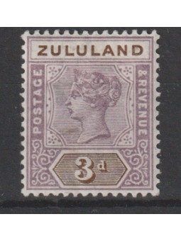 ZULULAND 1894-96 VICTORIA...
