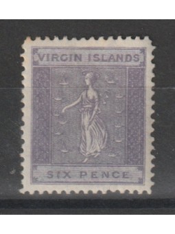VIRGIN ISLAND 1888-89...