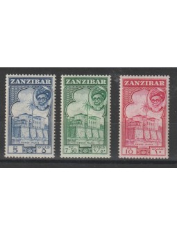 ZANZIBAR 1957 DEF SULTANO...