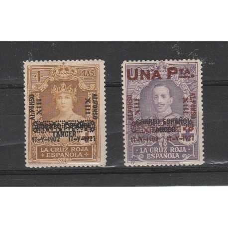 1927 SPAGNA ESPANA PRO CROCE ROSSA TANGERI 2 VAL MNH MF17754