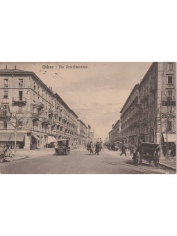 CARTOLINA MILANO VIA...