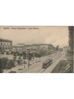 CARTOLINA MILANO P.ZA...