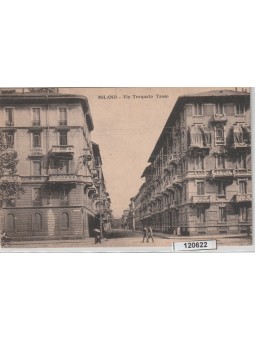 CARTOLINA MILANO VIA...