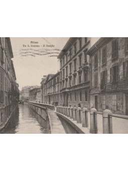 CARTOLINA MILANO VIA SAN...