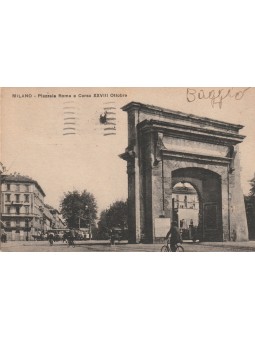 CARTOLINA MILANO P.LE ROMA...