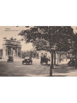 CARTOLINA MILANO PIAZZALE...