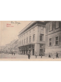 CARTOLINA MILANO VIA LARGA...