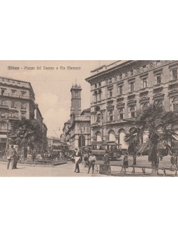 CARTOLINA MILANO PIAZZA...