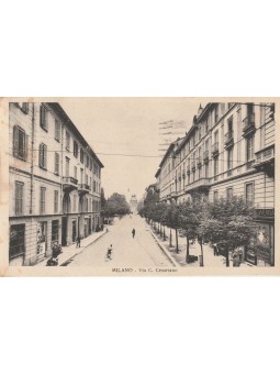 CARTOLINA MILANO VIA...