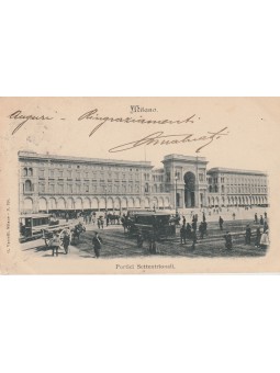 CARTOLINA MILANO PORTICI...