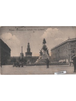 CARTOLINA MILANO MONUMENTO...