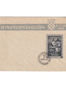 1943 CROAZIA FDC EXPO...