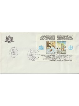 1989 FDC LIBERTAS...