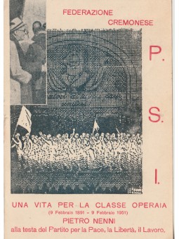 CARTOLINA PSI ANNO 1951...