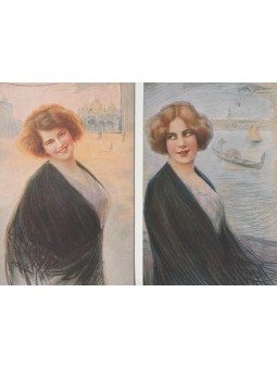 DUE CARTOLINE - RITRATTI DI...