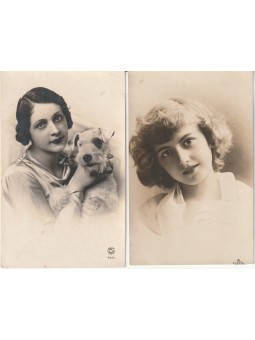 DUE CARTOLINE D'EPOCA...