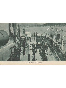 CARTOLINA MILITARE VITA DI...