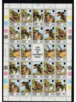 SOLOMON ISLANDS 1982 FAUNA...