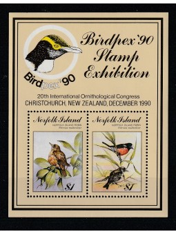 NORFOLK ISLAND 1990 BIRDPEX...