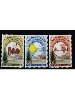 NORFOLK ISLAND 1989 RADIO 3...