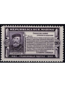 1932 SAN MARINO 50 ANNIV....