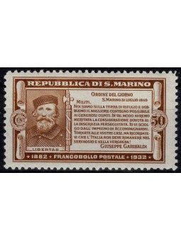 1932 SAN MARINO 50 ANNIV....