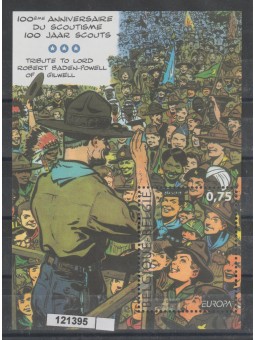 2007 BELGIO SCOUT 1 BF MNH...