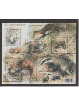 2008 BELGIO FAUNA MUSTELIDI...