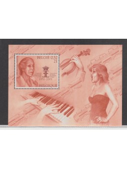 2001 BELGIO MUSICA 1 BF N°...